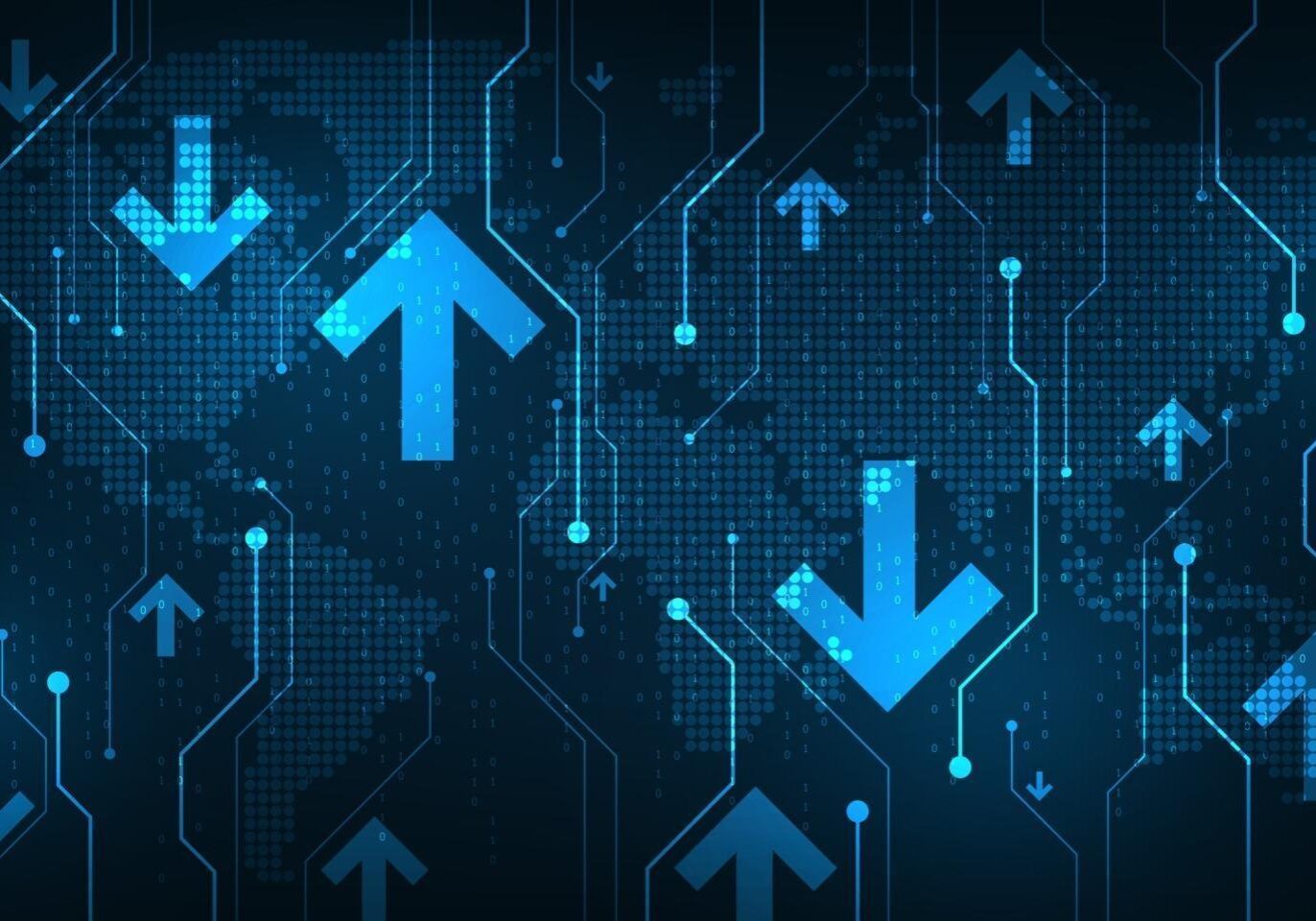 2990247-transferencia-rapida-de-dados-para-sistemas-digitais-vetor